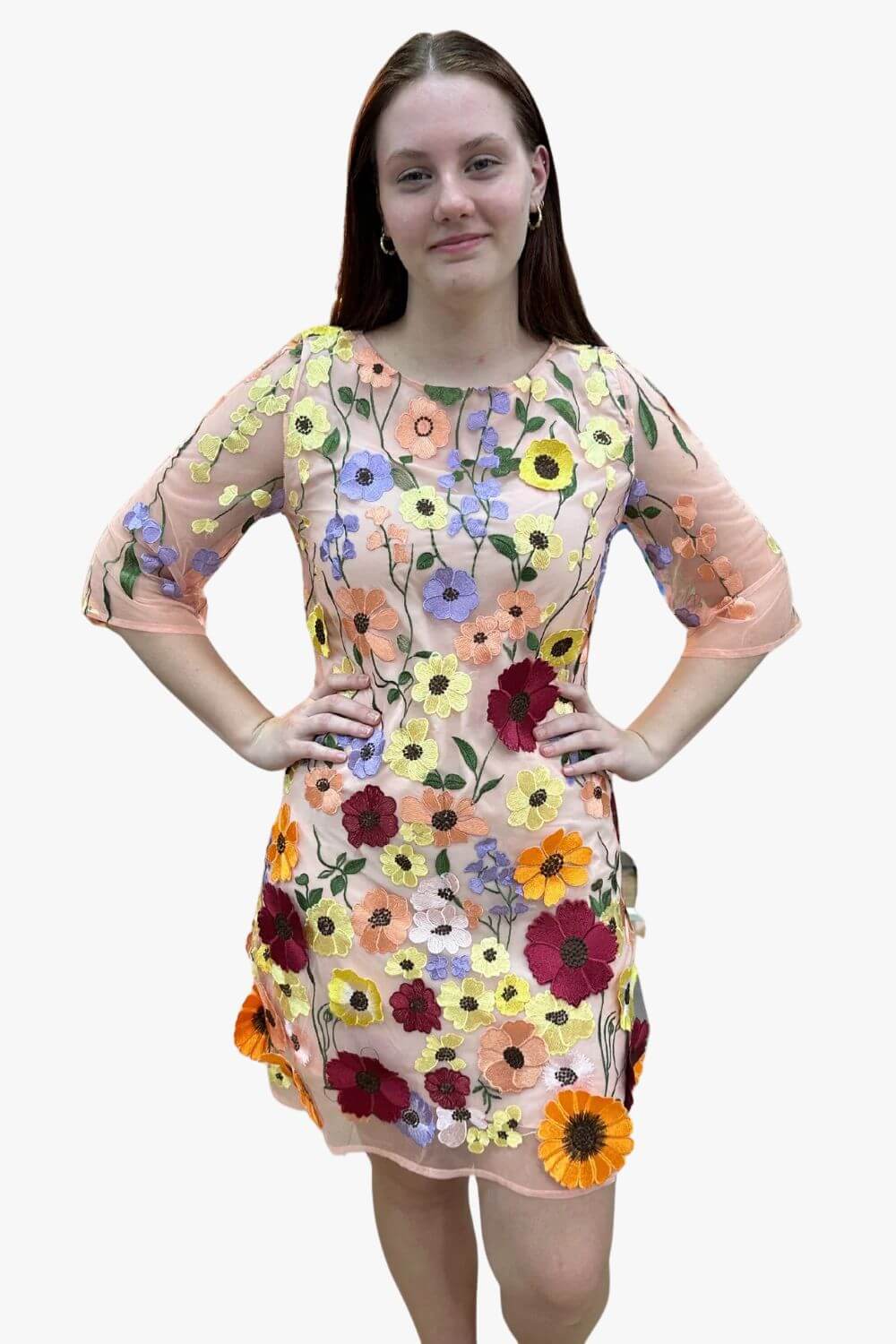 Lottie Floral Short Dress