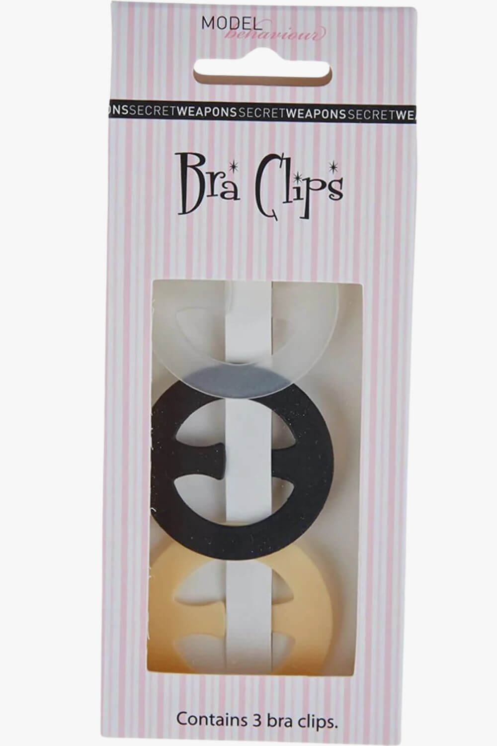 Secret Weapons Bra Clips 3pk
