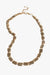 Adorne Textured Metal Knot Collar Necklace