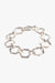 Adorne Chunky Geo Shapes Chain Bracelet