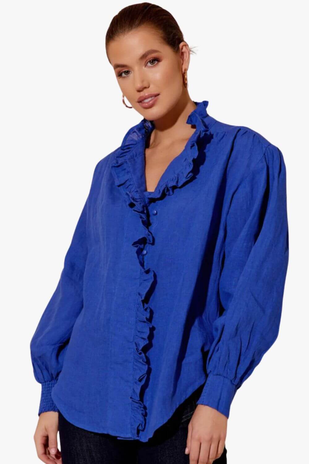 Adorne Maeve Linen Shirt