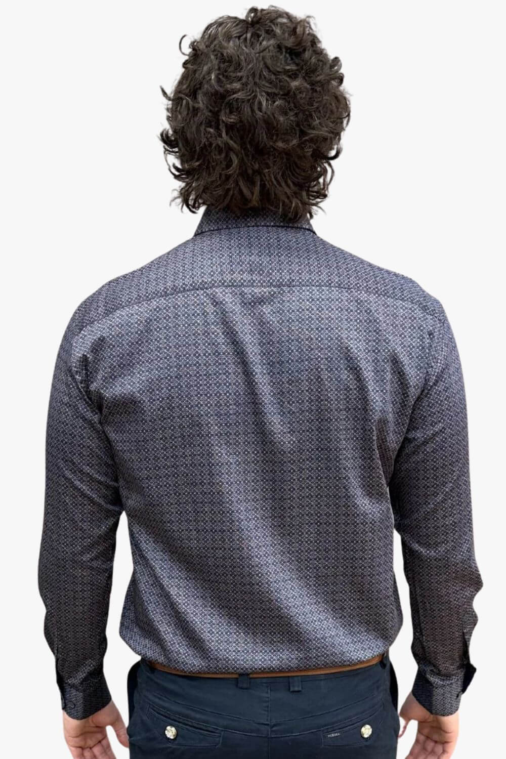 AK Demire Slim Fit Long Sleeve Fashion Shirt