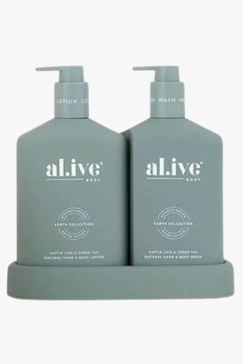 Al.ive Kaffir Lime & Green Tea Duo