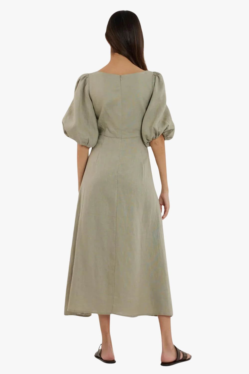 Amelius Romilly Linen Midi Dress