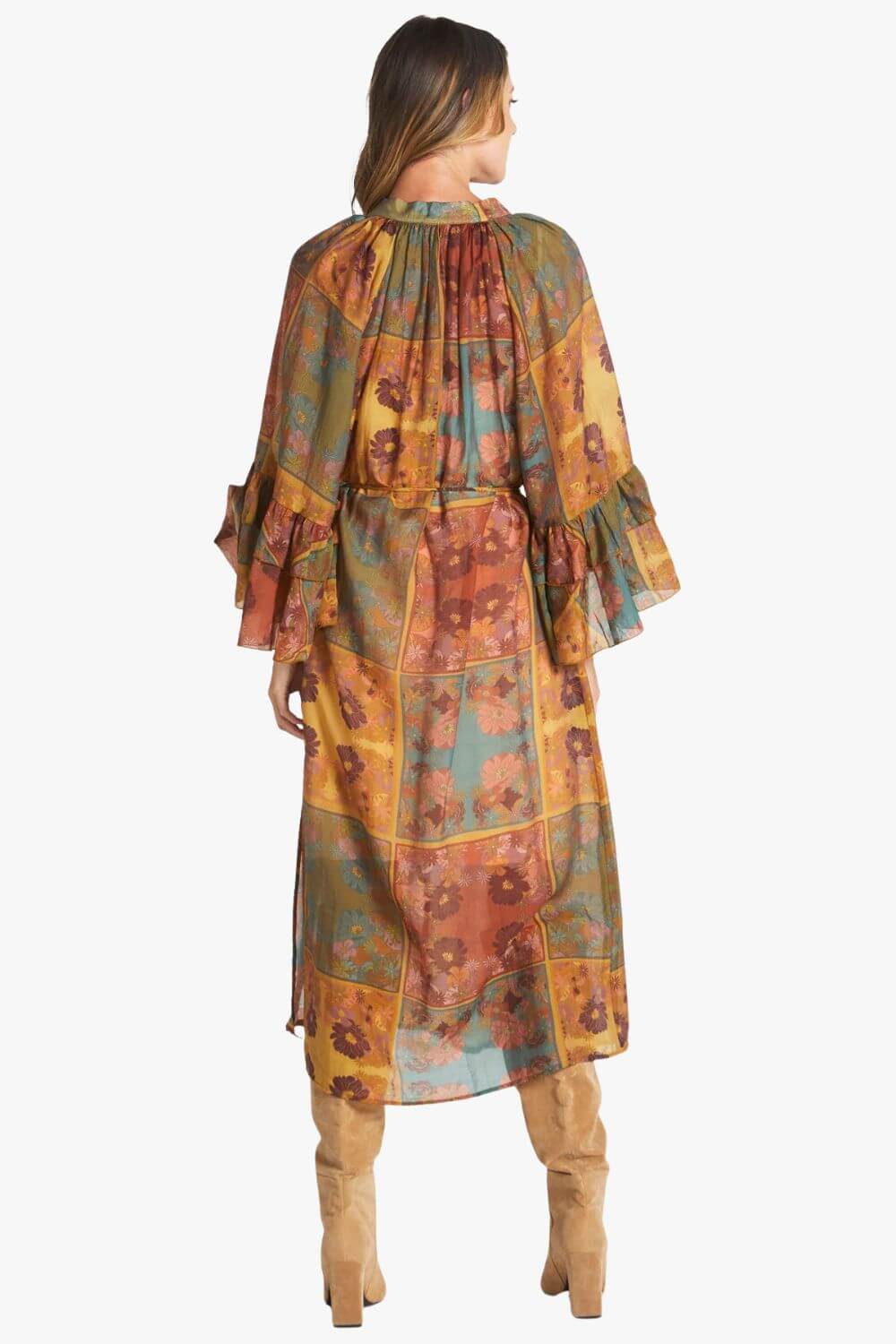 Fate + Becker Bohemian Nouveau Floral Dress