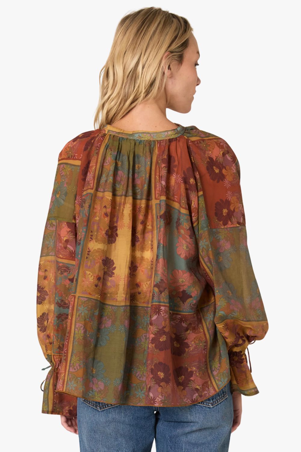 Fate + Becker Bohemian Nouveau Floral Top