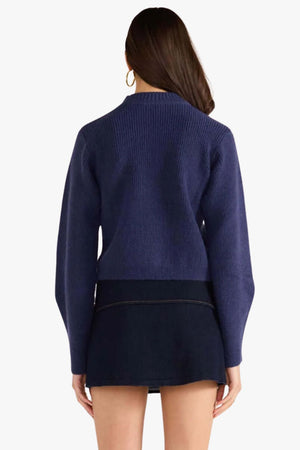Mink Pink Jennifer Mock Neck Knit Jumper
