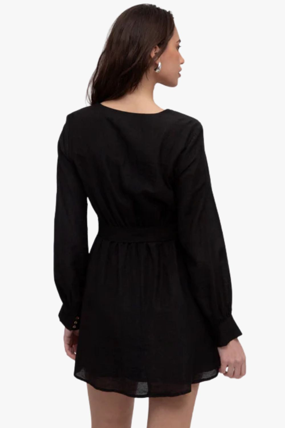 White Closet Blouson Betty Mini Dress