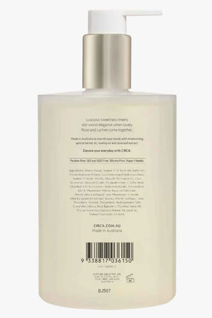Circa Rose & Lychee Hand Wash 450ml