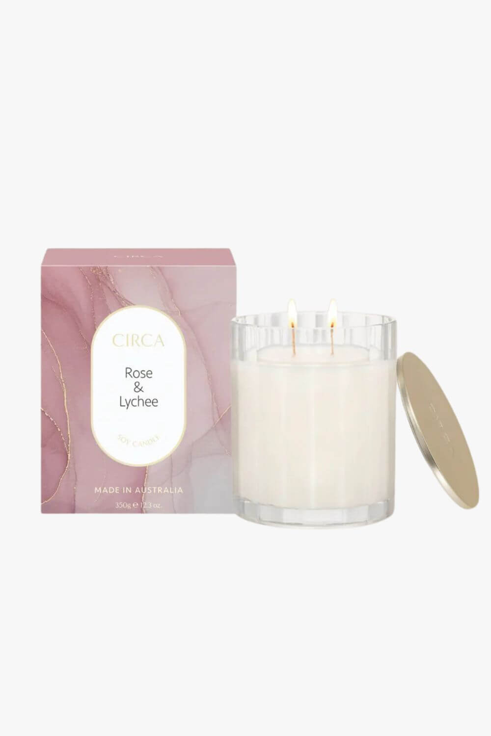 Circa Rose & Lychee Candle 350g