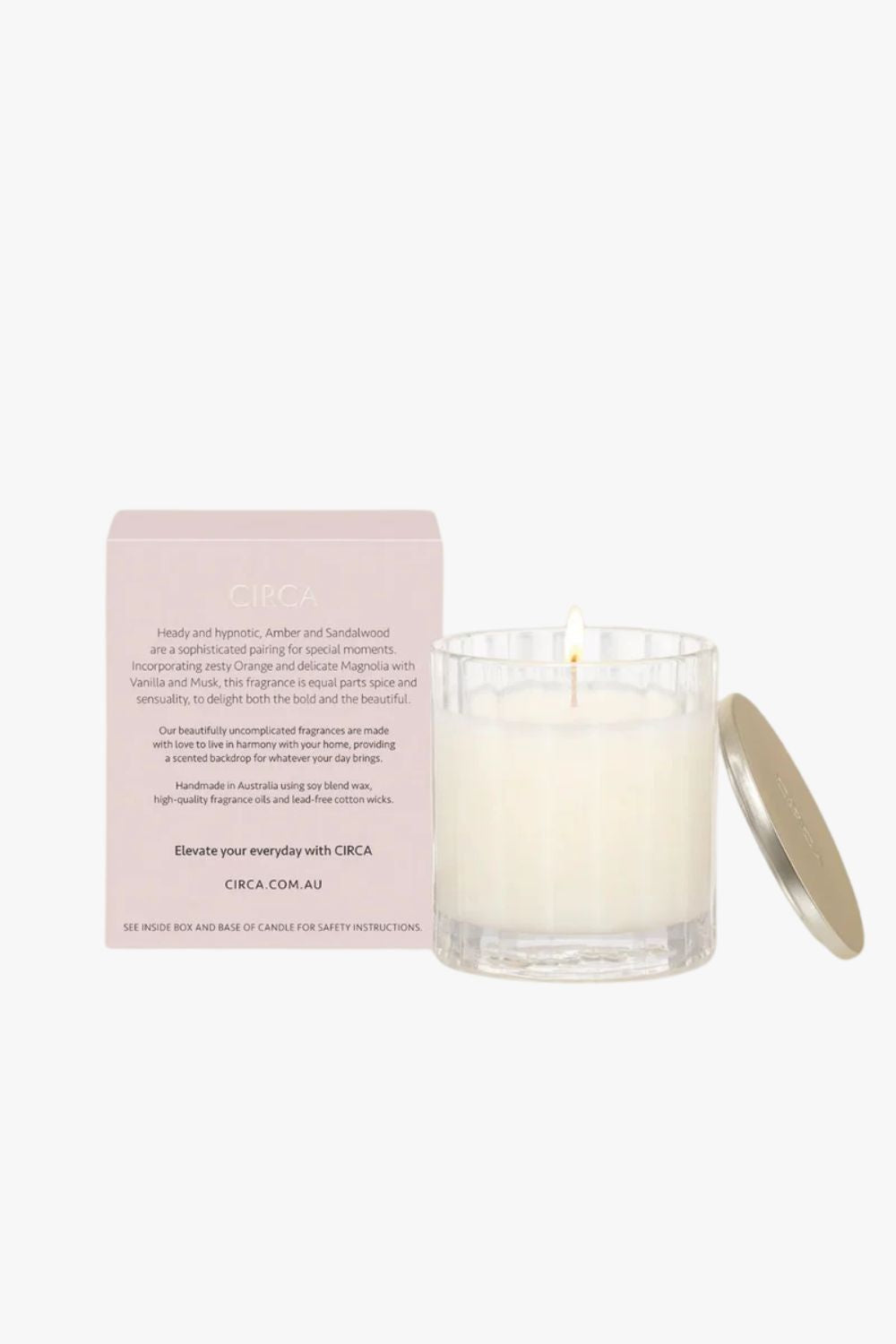 Circa Amber & Sandalwood Candle 60g