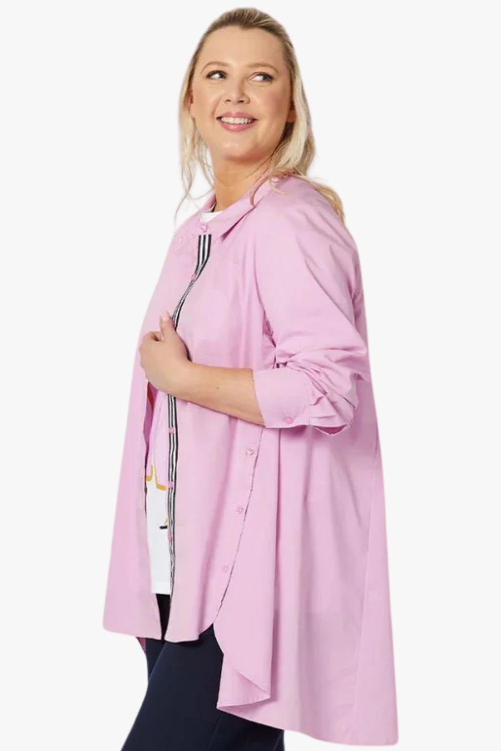 Clarity Kara Trim Detail Shirt