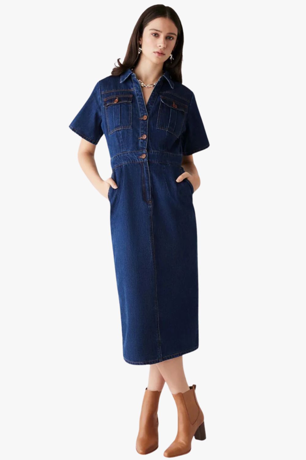 Esmaee Roam Denim Dress