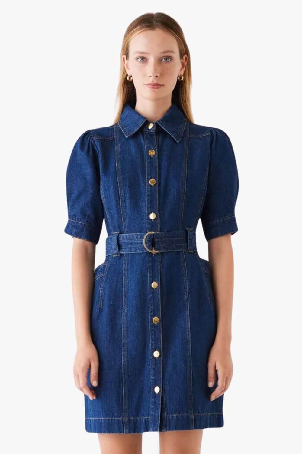 Esmaee Podium Denim Dress