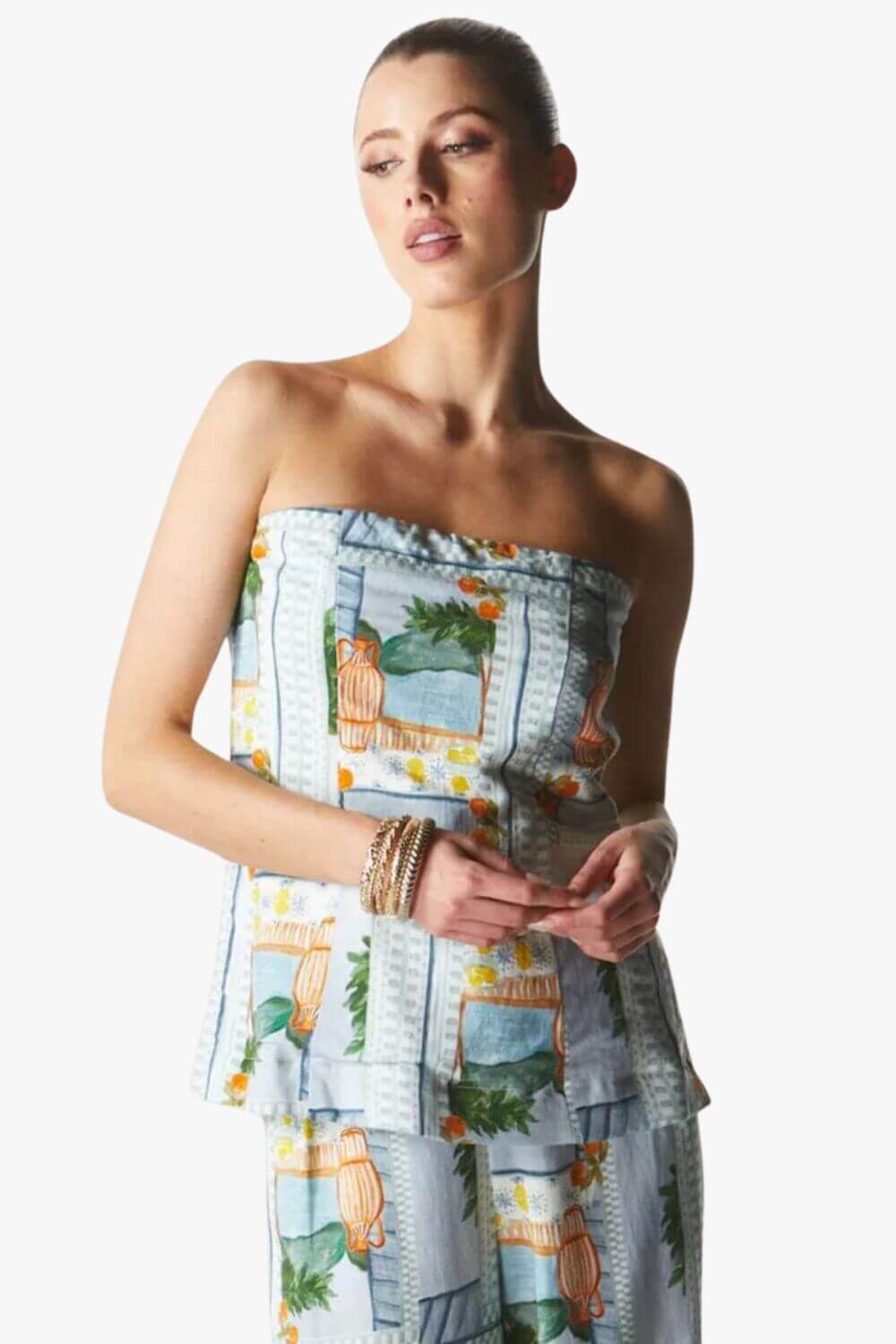 Fate + Becker The Terrace Strapless Top