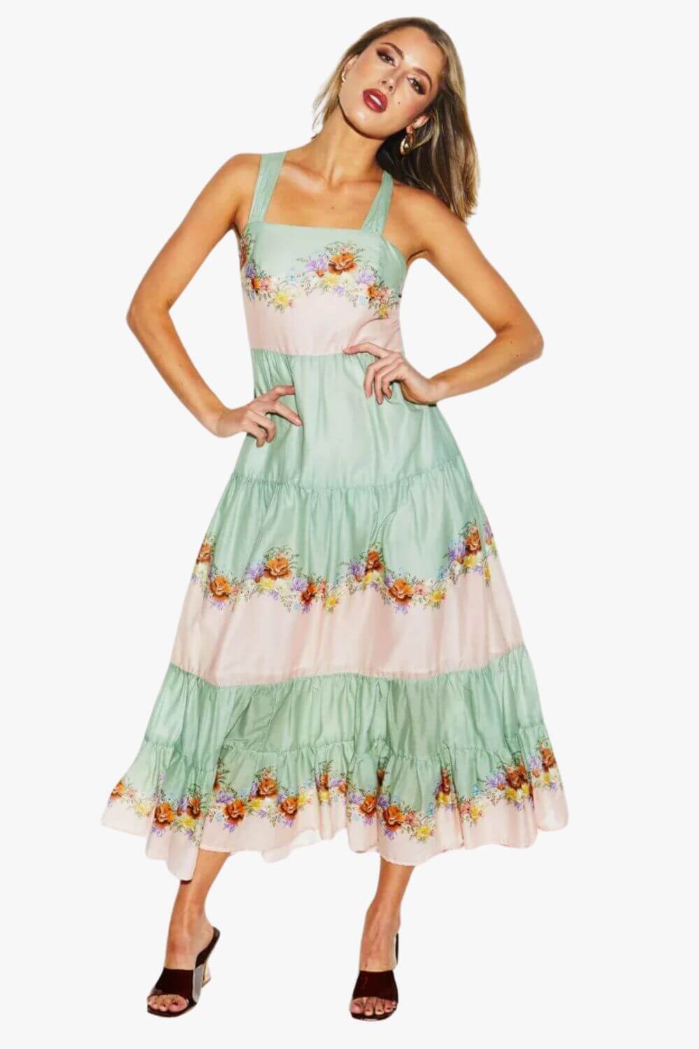 Fate & Becker Hollyhock Maxi Dress