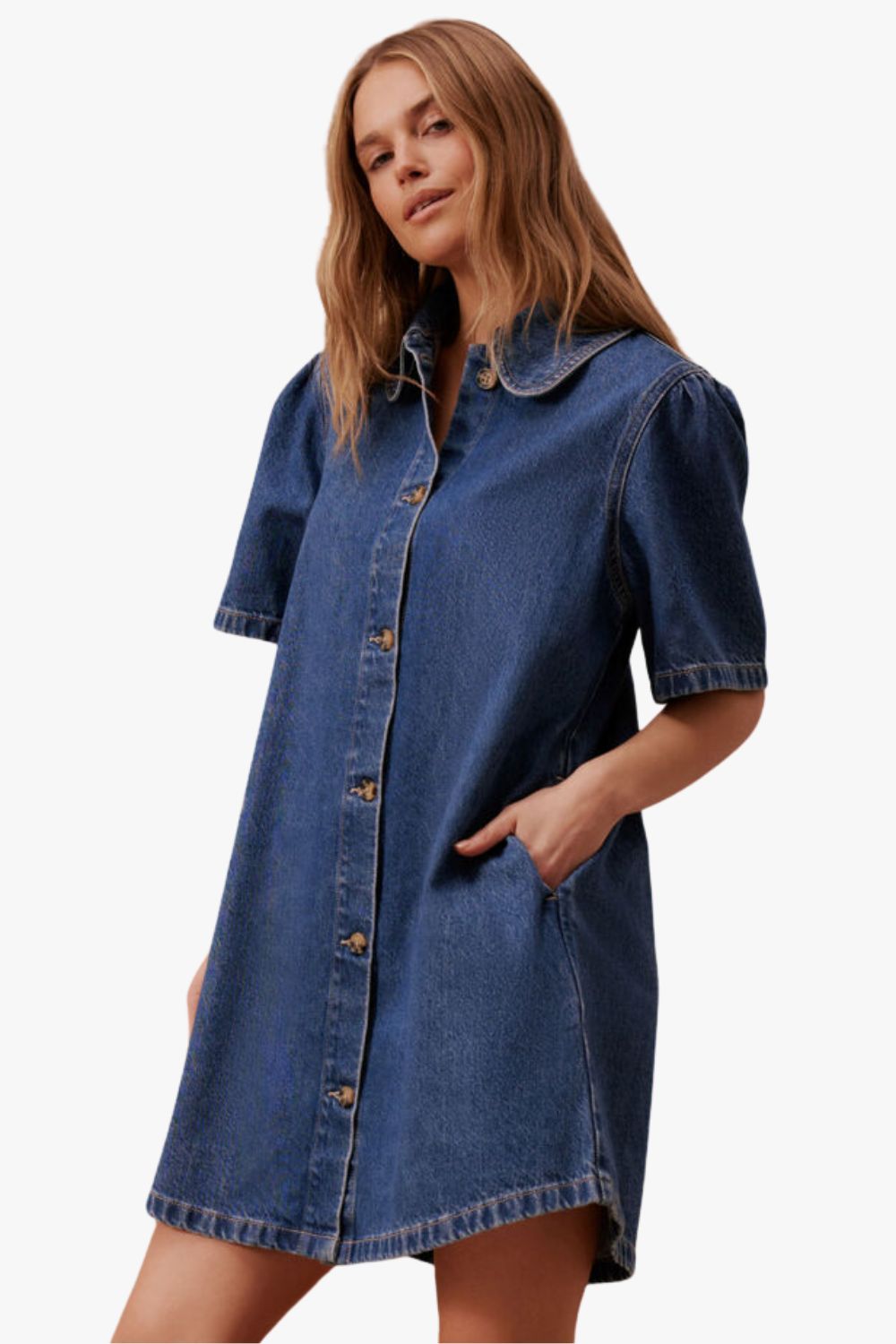 Ceres Life Sienna Denim Dress