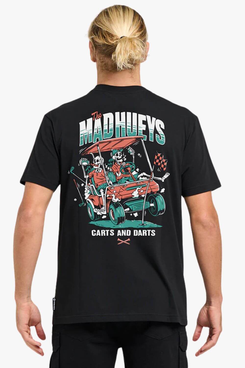 The Mad Hueys Carts and Darts Tee