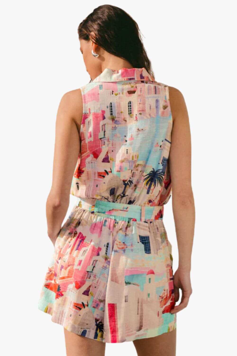 Sunny Santorini Playsuit