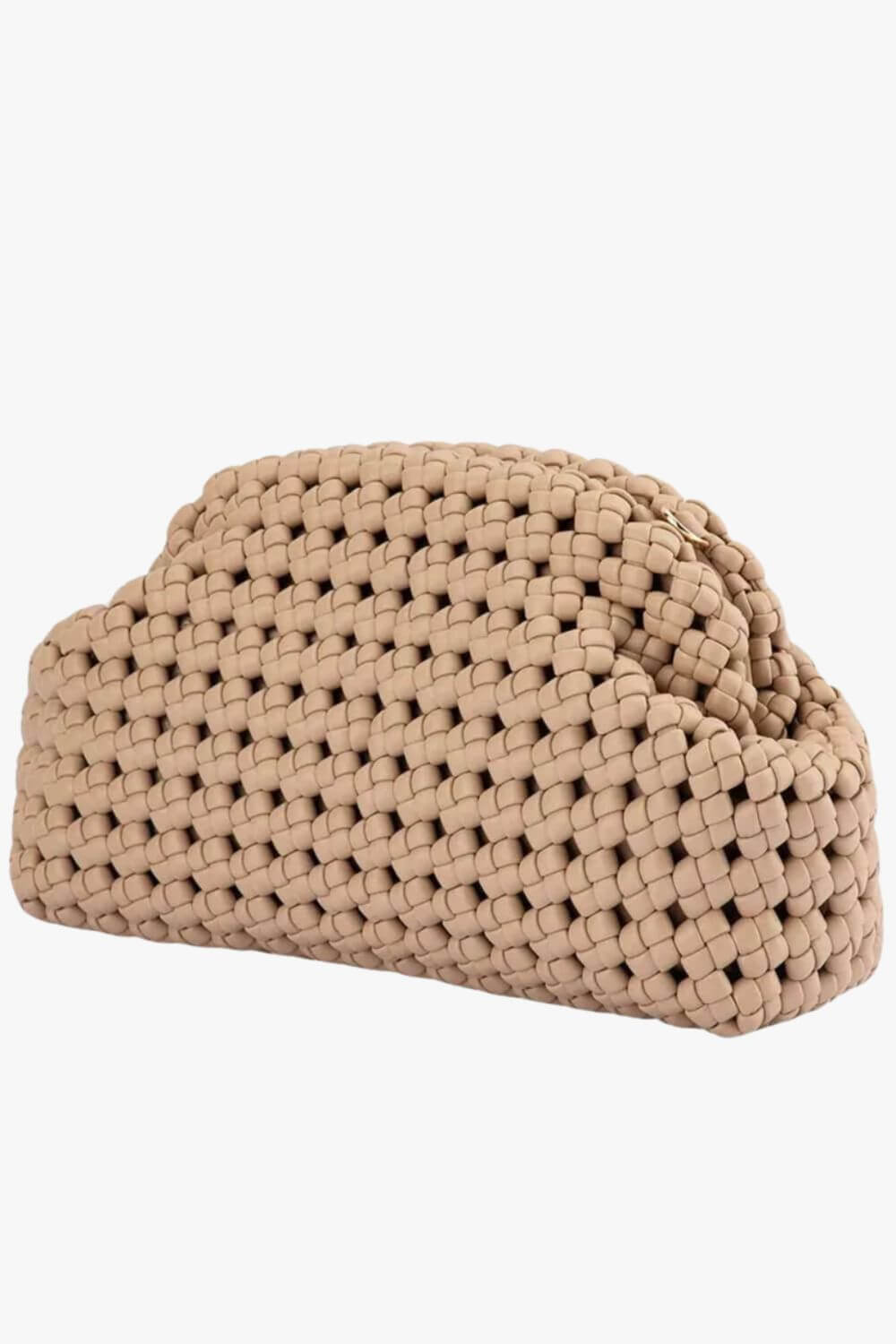 Olga Berg Everly Hand Woven Clutch