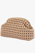Olga Berg Everly Hand Woven Clutch