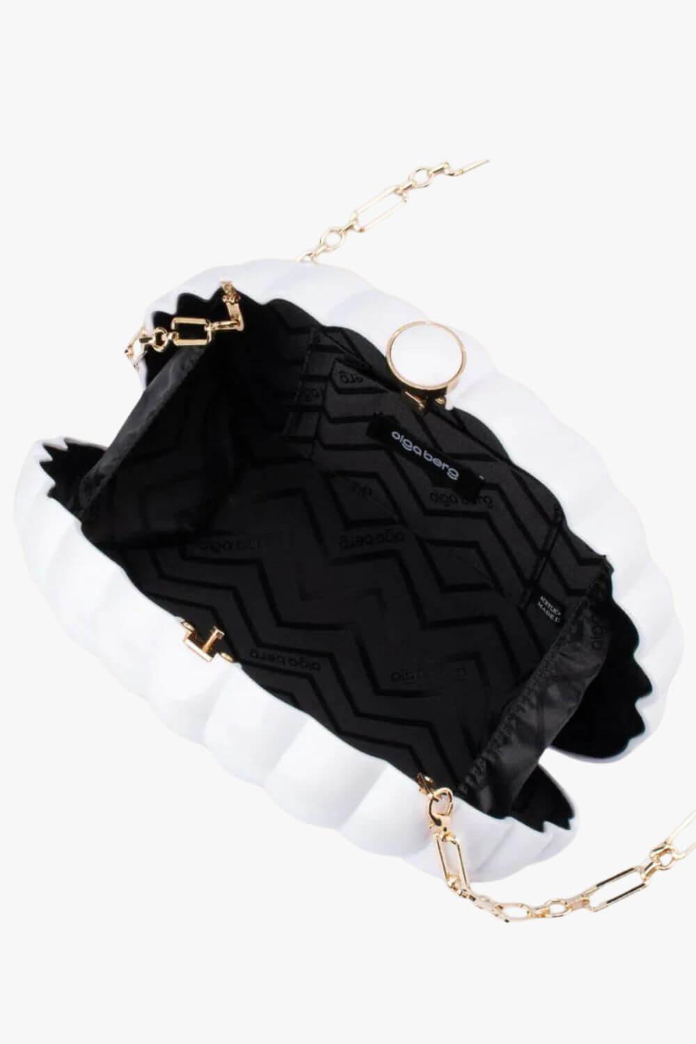 Olga Berg Pauly Shell Clutch