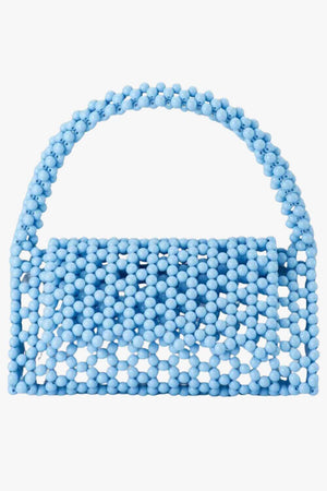 Olga Berg Amrita Bead Top Handle Bag