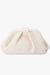 Olga Berg Minki Gathered Woven Clutch