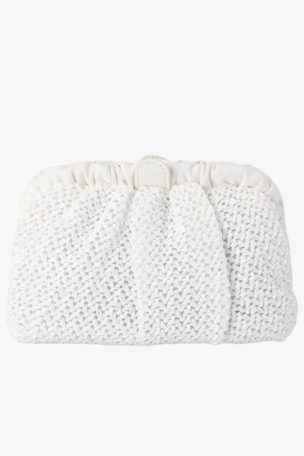 Olga Berg Amalia Petite Gathered Clutch