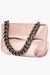 Olga Berg Jules Satin & Crystal Pouch