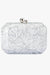 Olga Berg Mateo Mettalic Clutch