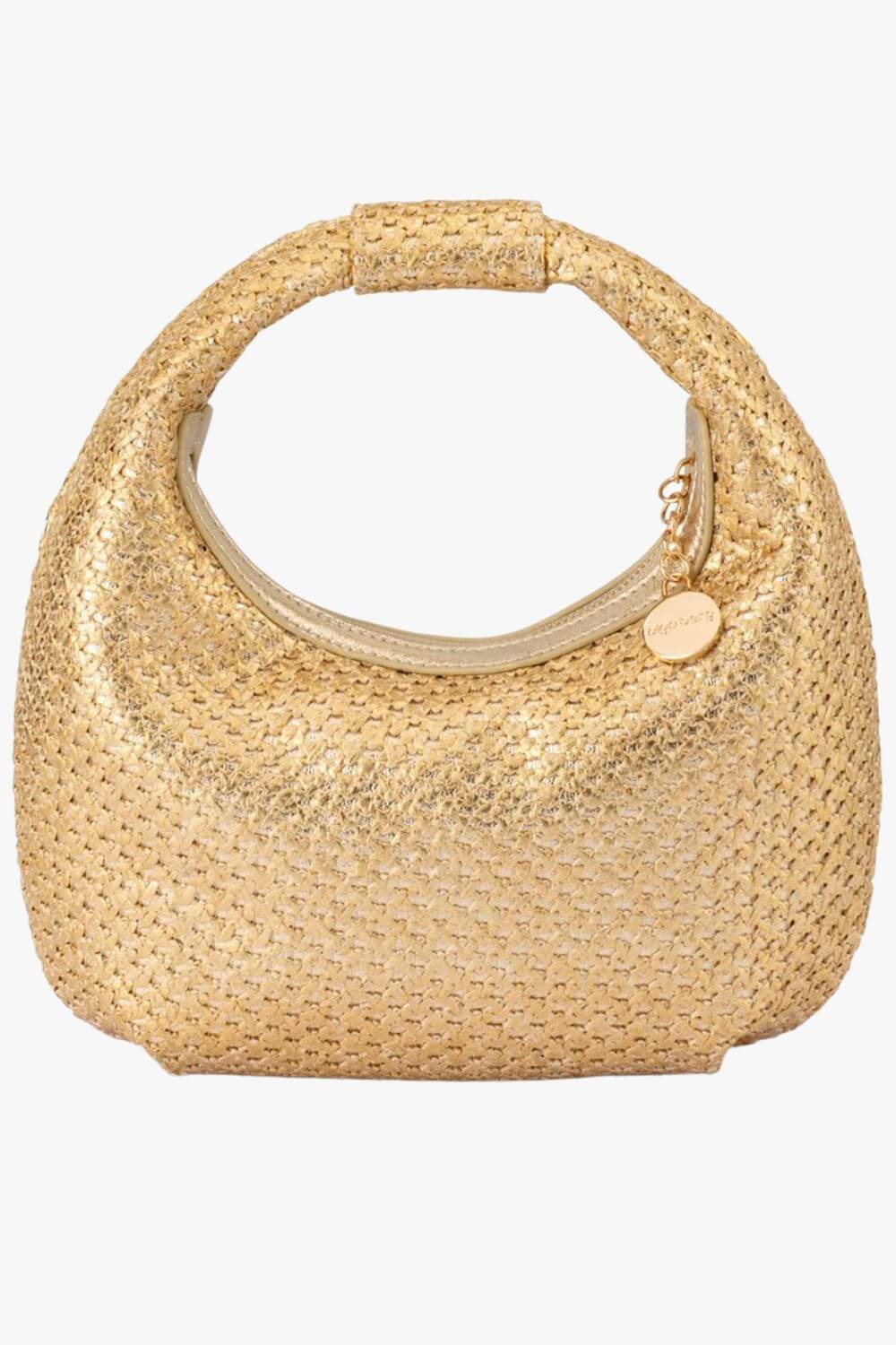 Olga Berg Eden Woven Hobo Bag
