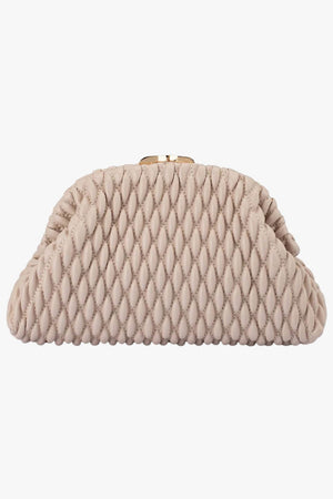 Olga Berg Paige Textured Clutch