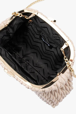 Olga Berg Paige Textured Clutch