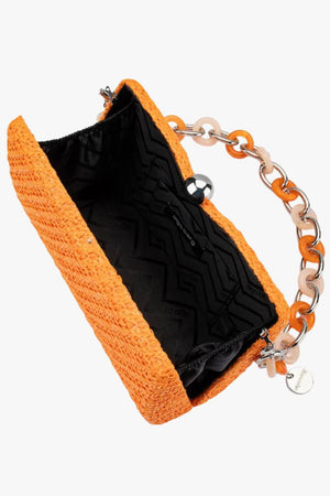 Olga Berg Birdie Textural Handle Bag