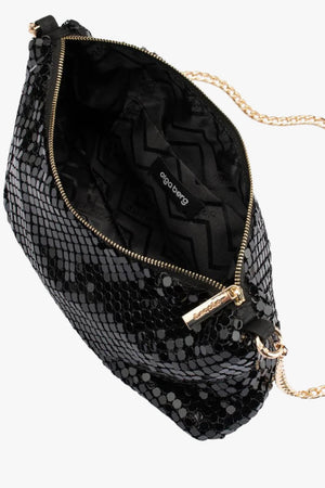 Olga Berg Daphne Mesh Handle Bag