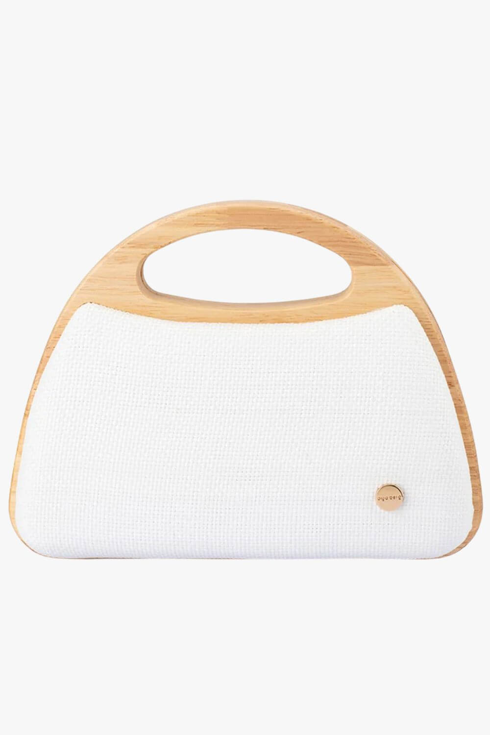 Olga Berg Sarah Wooden Frame Bag
