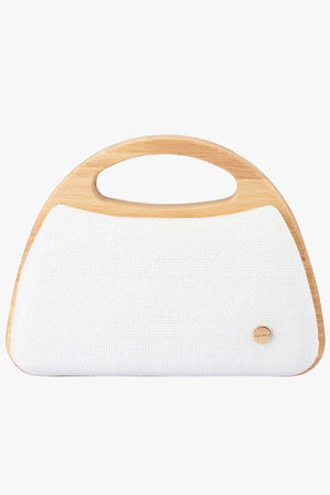 Olga Berg Sarah Wooden Frame Bag