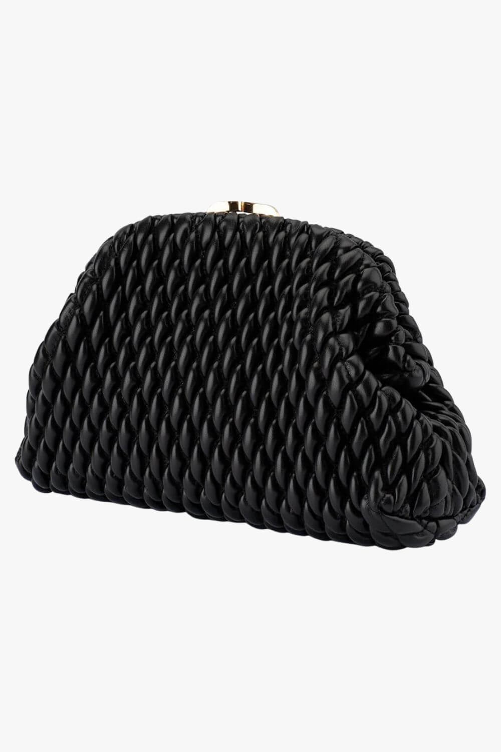Olga Berg Paige Textured Clutch