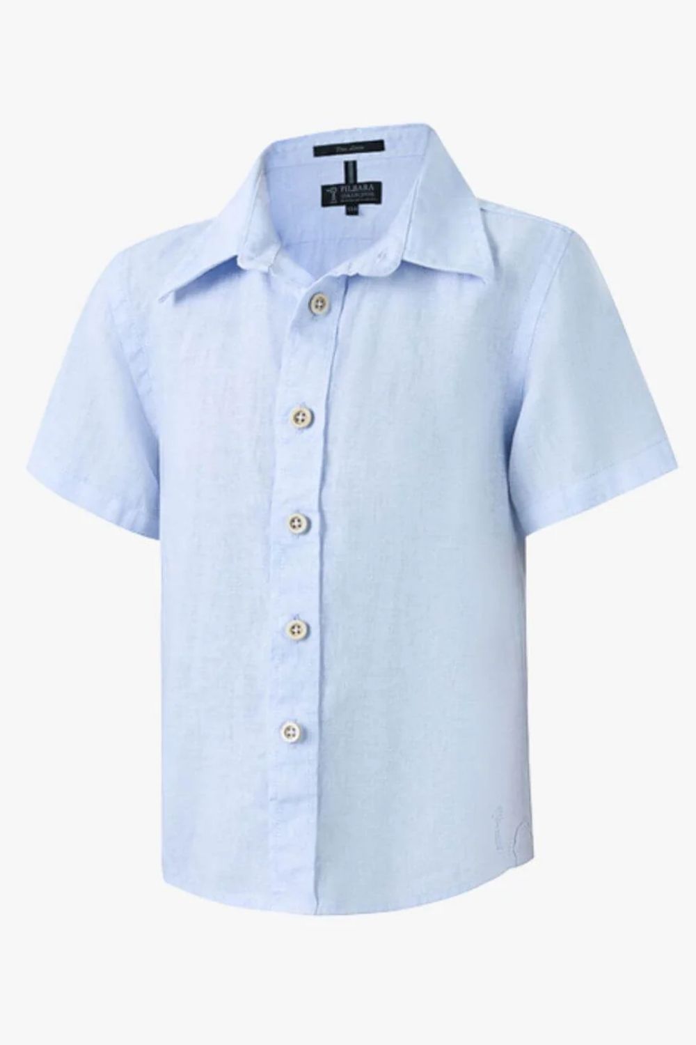 Pilbara Kids Linen Short Sleeve Shirt
