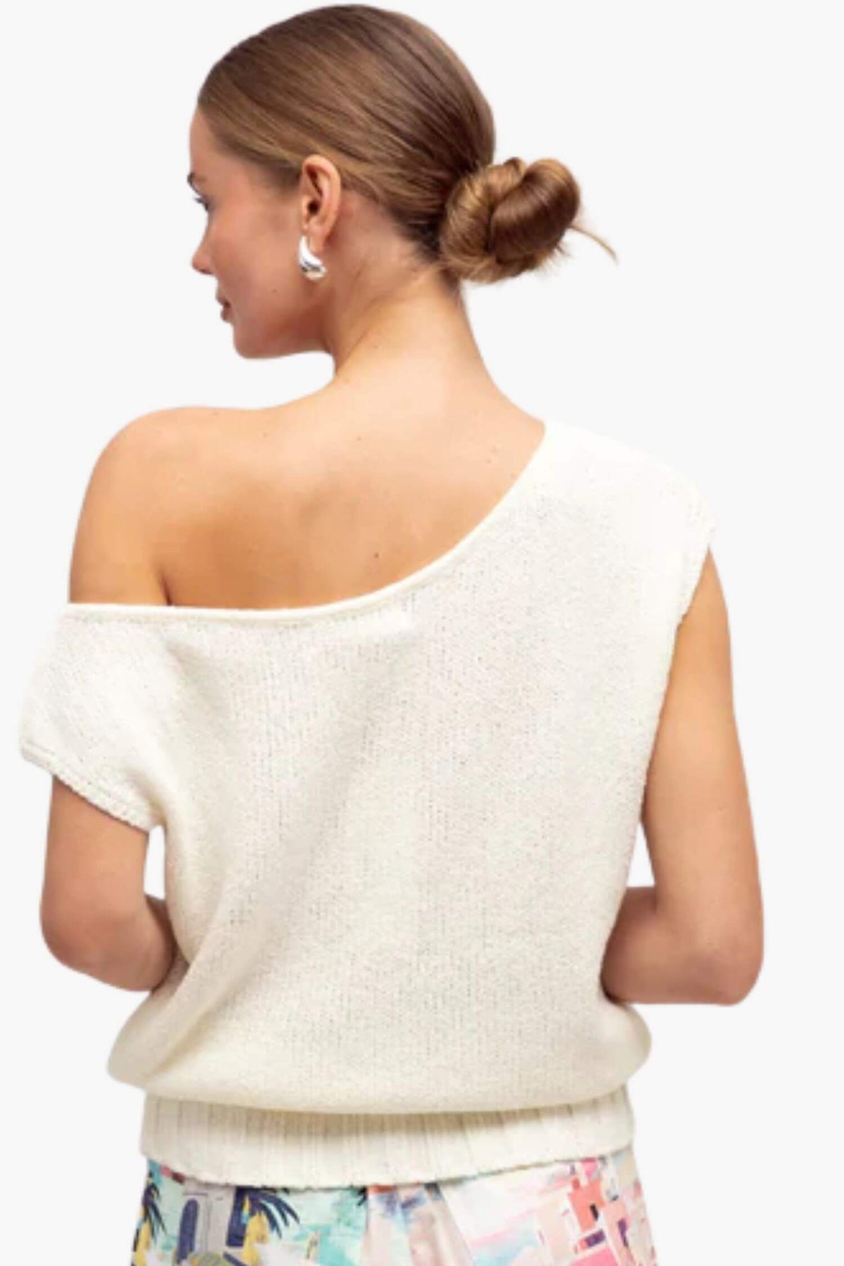 Lindy Boat Neck Knit Top