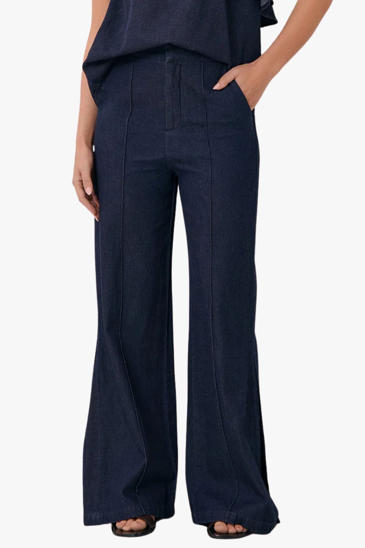 Adorne Sabina Light Weight Denim Pant