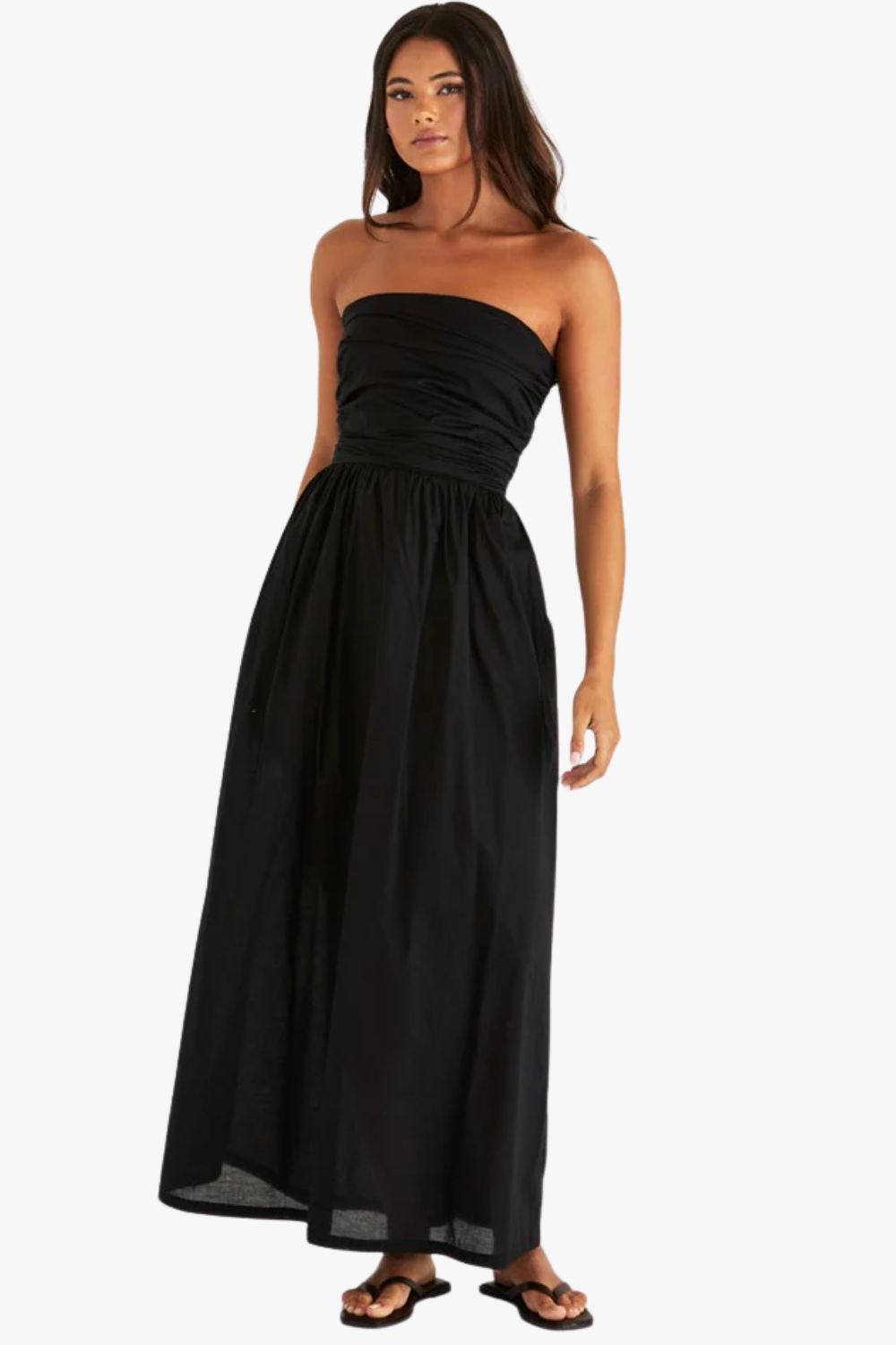 Sass Min Strapless Dress