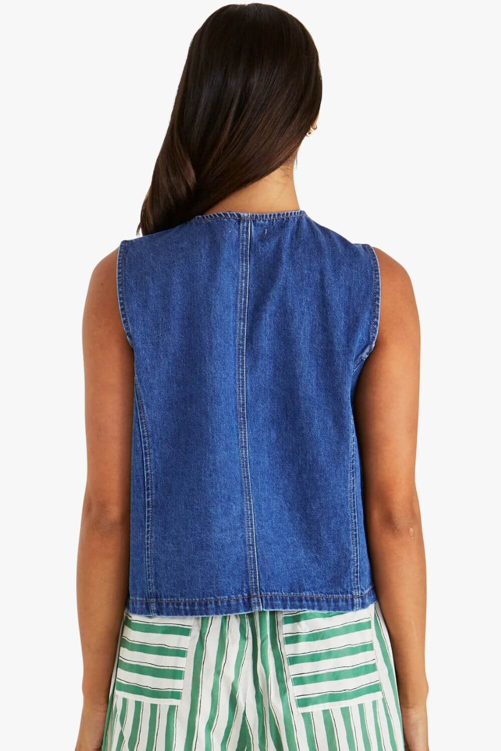 Sass Sabine Denim Vest