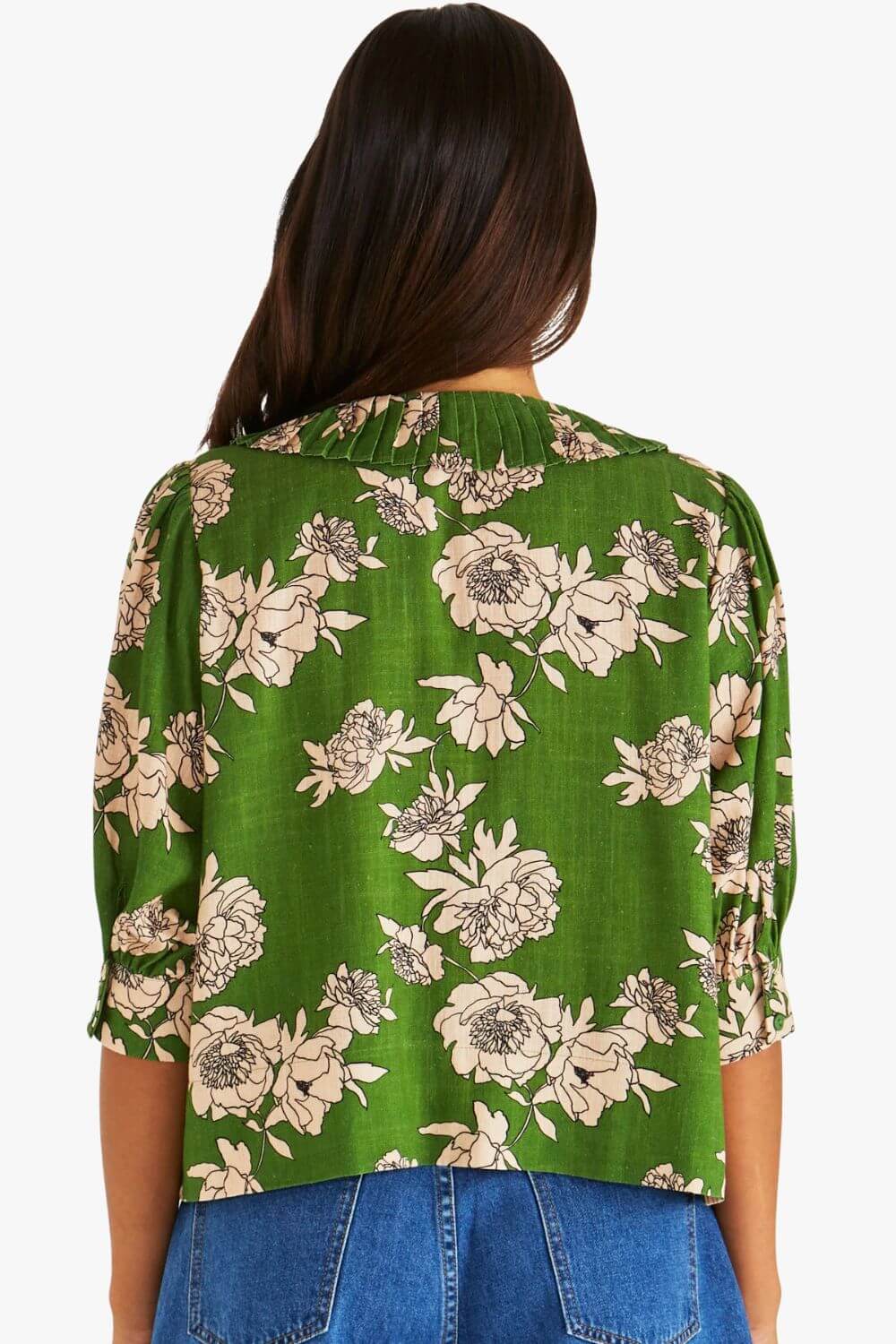 Sass Antonie Pleated Blouse