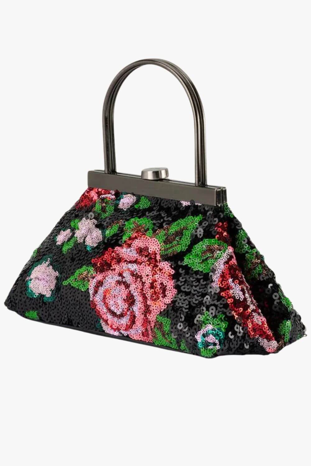 Olga Berg Audrey Sequin Top Handle