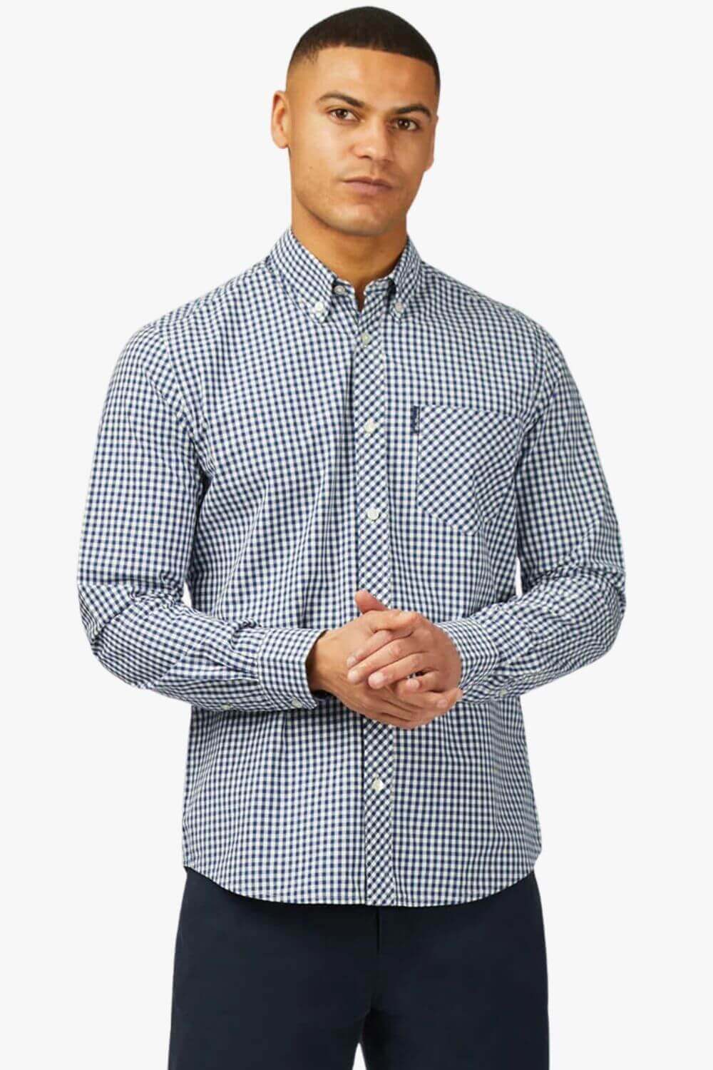 Ben Sherman Signature Gingham Long Sleeve Shirt