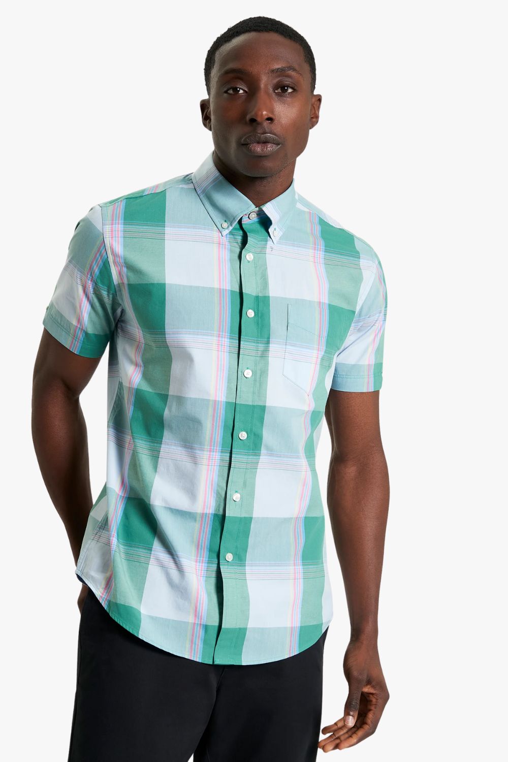 Ben Sherman Multicolour Overcheck S/S Shirt