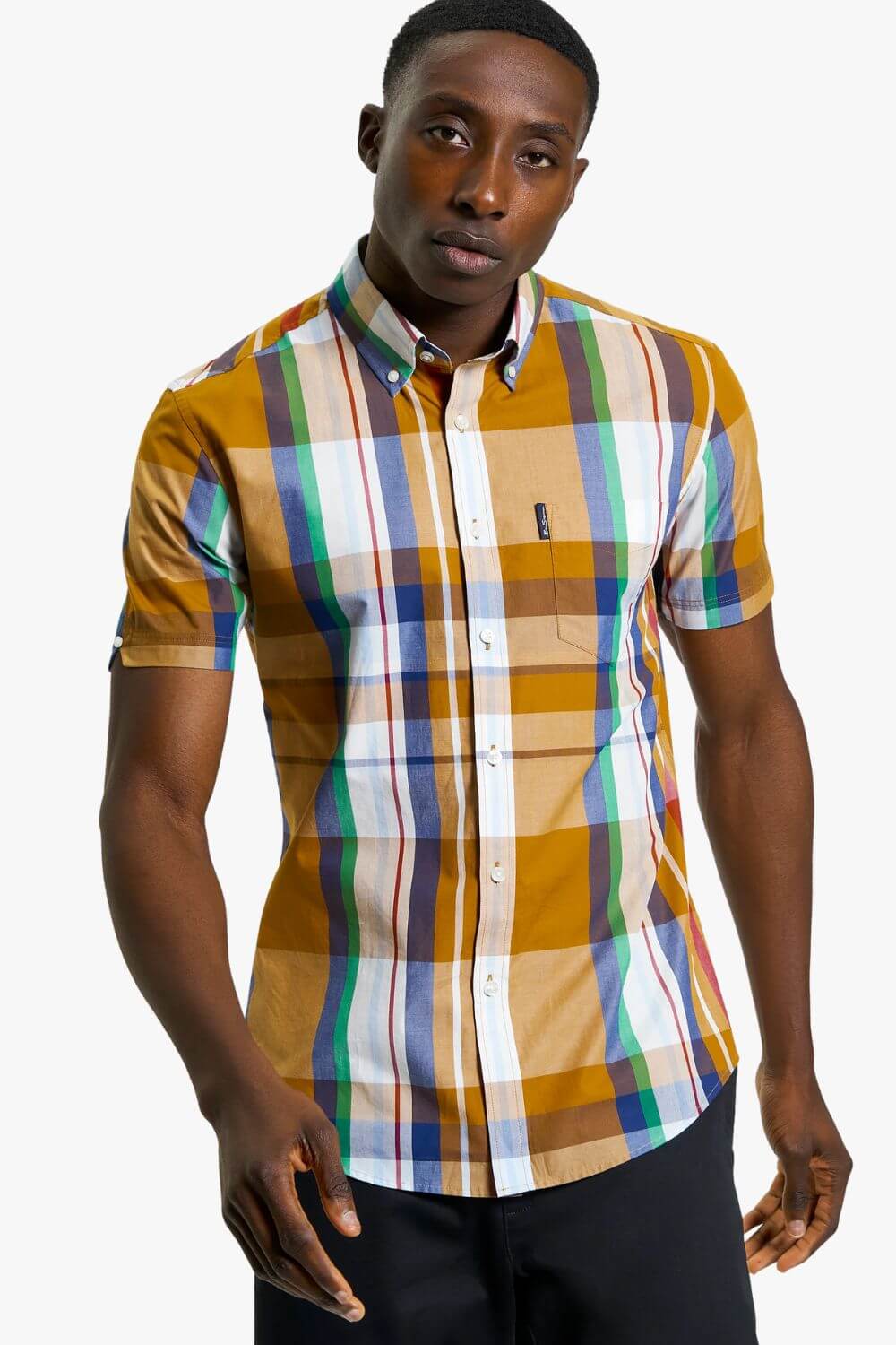 Ben Sherman Madras Check S/S Shirt