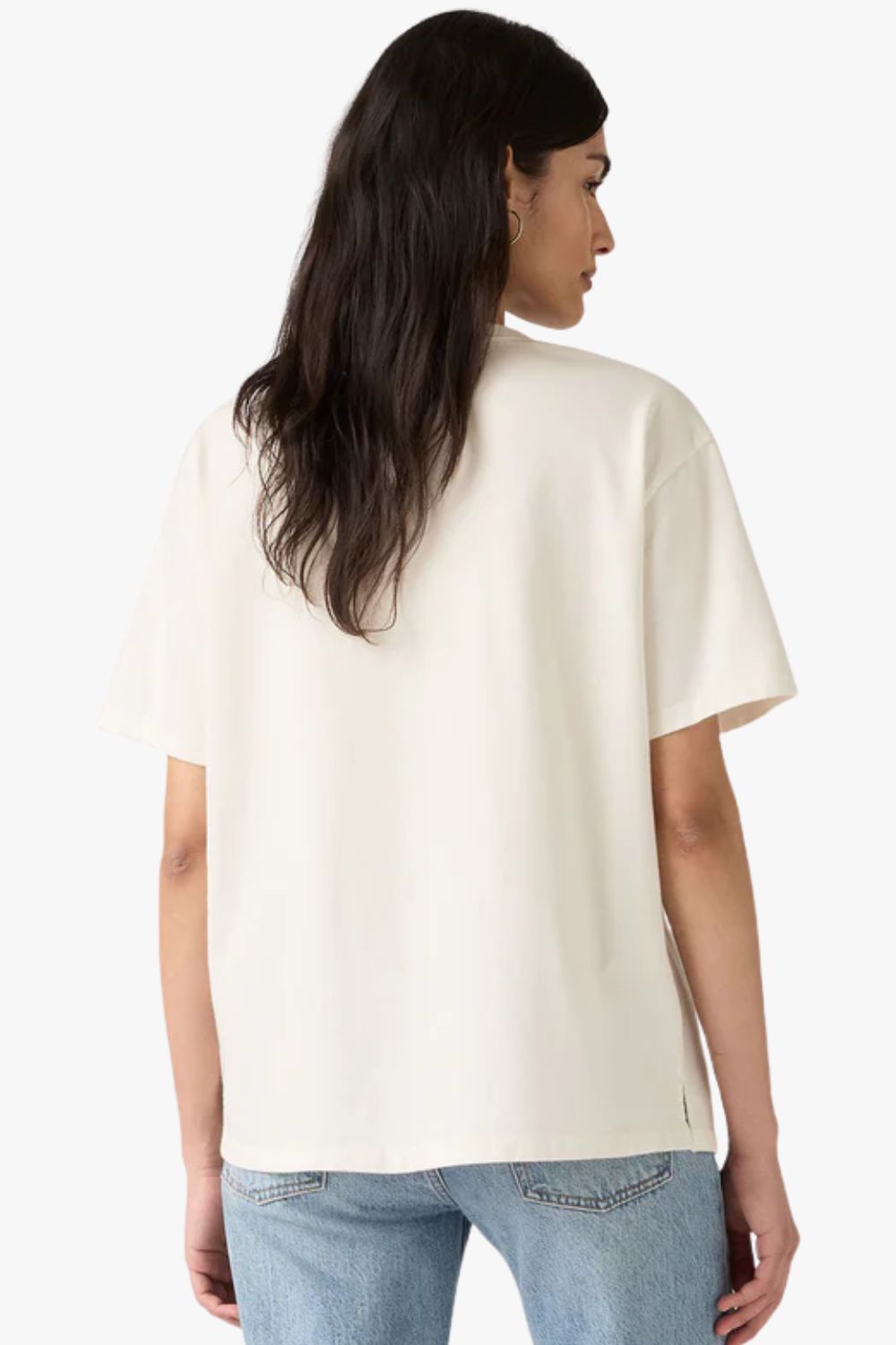 Levis Womens Graphic Cowboy Boot and Hat T-Shirt